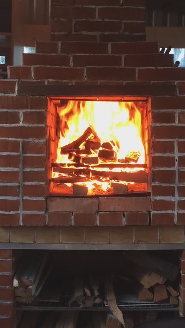 Люблю смотреть на огонь !