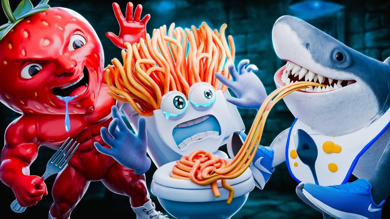 СПАГЕТТИ ТУАЛЕТТИ_ НОВЫЕ ТРУДНОСТИ! Italian Brainrot анимации смотреть онлайн