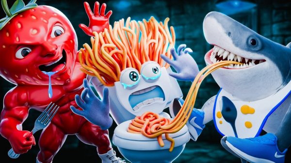 СПАГЕТТИ ТУАЛЕТТИ_ НОВЫЕ ТРУДНОСТИ! Italian Brainrot анимации