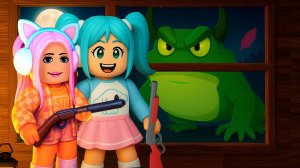 Мы с Викой выживаем 99 ночей в лесу Роблокс