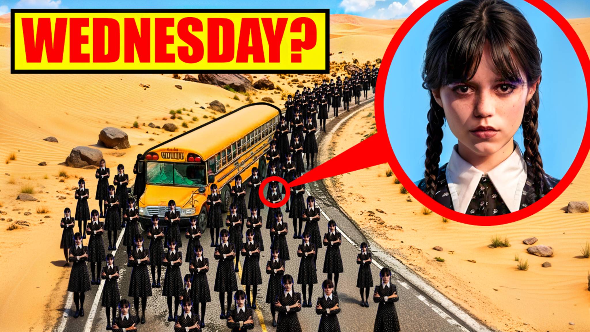 СЕРЬЁЗНО? Я НАШЕЛ АВТОБУС Wednesday Addams 2 в Реальной Жизни! смотреть онлайн