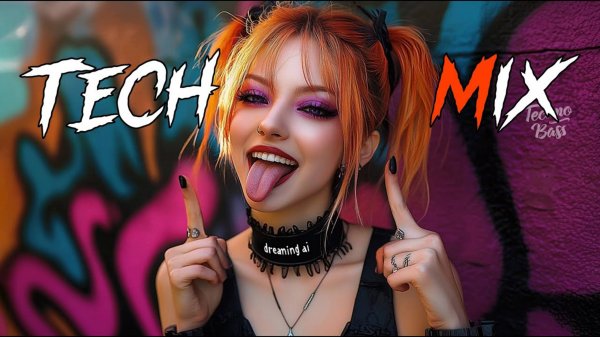 Techno Mix 2025😉🤘Лучшие песни Nonstop Techno для вечеринок, спортзала, игр🔥Hyper Techno Remix