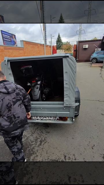 ПОЗДРАВЛЯЕМ СТАНИСЛАВА С ПРИОБРЕТЕНИЕМ МАКСИ СКУТЕРА 🤝 смотреть онлайн