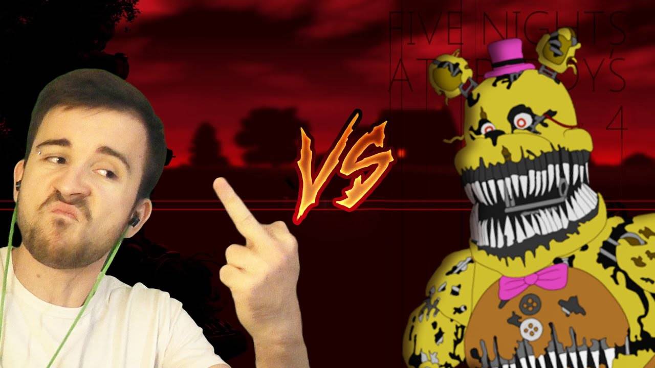 ЮДЖИН VS. ФРЕДБЁР — FNAF 4 [Ночь 4| Ночь 5] Концовка