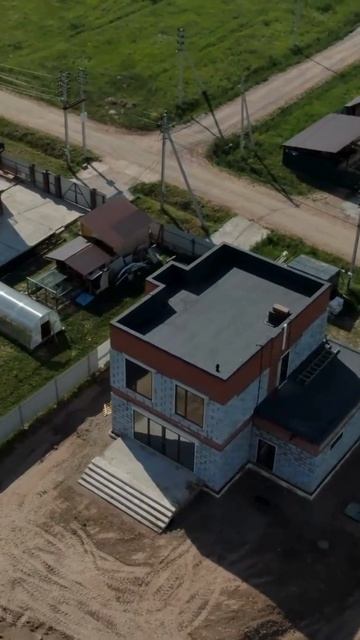 Строительство дома за 2 минуты! #строительстводома #построить_дом #загородныйдом смотреть онлайн