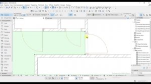 Создание пола и потолка в интерьере в программе Архикад