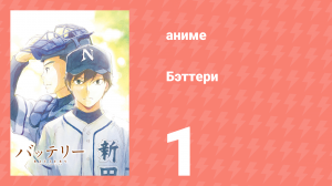 Бэттери 1 серия (аниме-сериал, 2016)