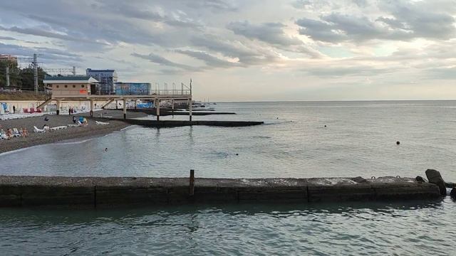 Адлер. Море, Ужин. Дождь. смотреть онлайн