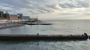 Адлер. Море, Ужин. Дождь.