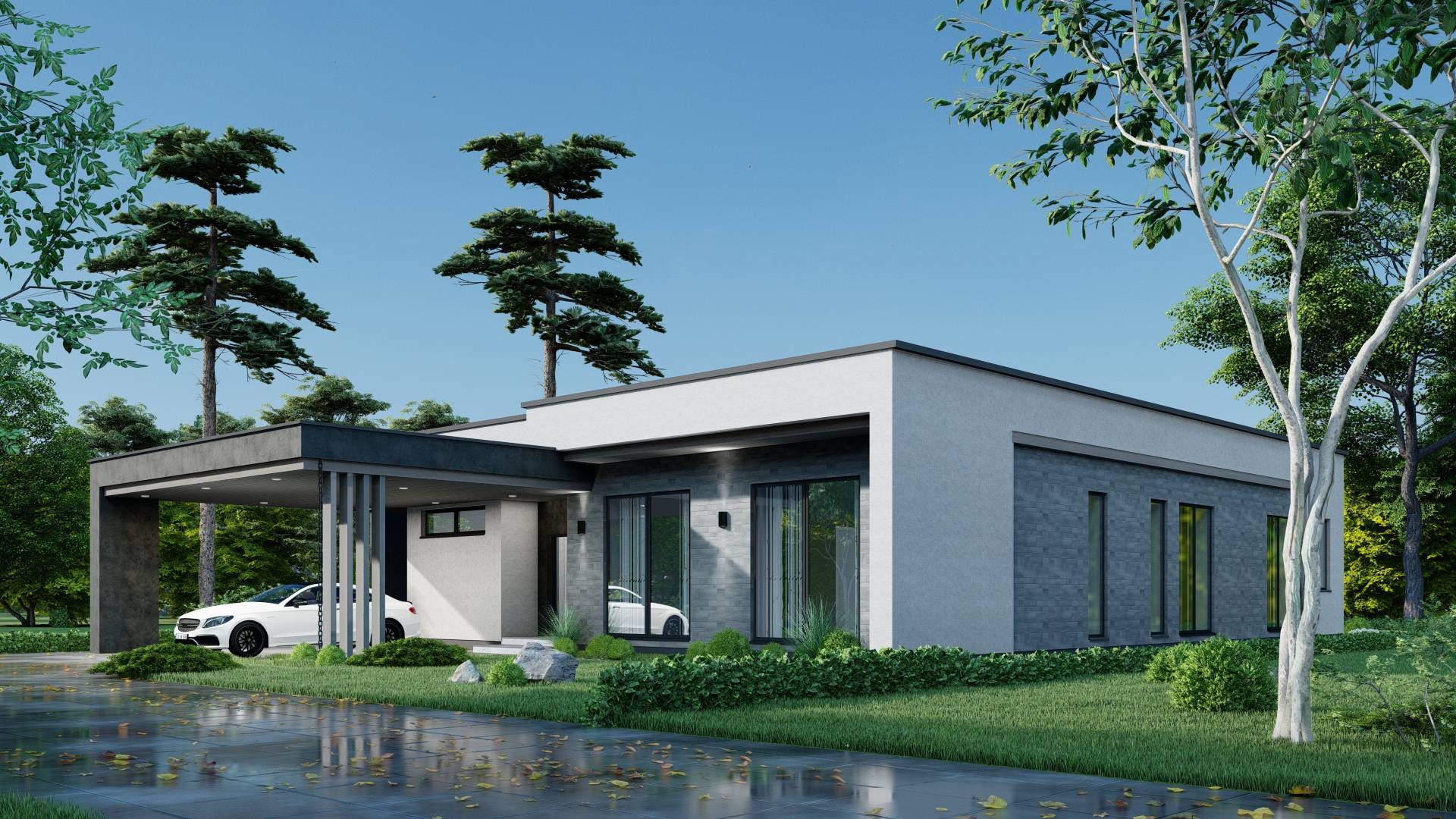 Проект дома с зенитным фонарем на кровле смотреть онлайн