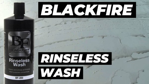 BlackFire Rinseless Wash. Ринслесс шампунь который просто работает