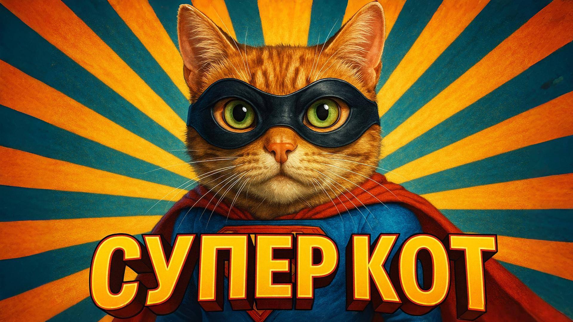СУПЕР КОТ. Мультики и песенки для детей смотреть онлайн
