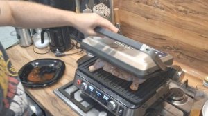 Окорочка на электрогриле DeLonghi