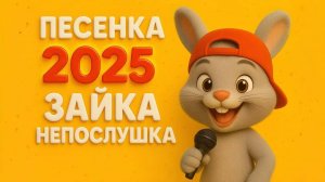 Зайка НЕПОСЛУШКА - Песенка мультик для детей