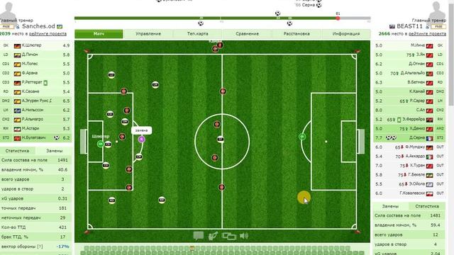 Футбольный менеджер. 2 тайм. 3-1. Победа смотреть онлайн