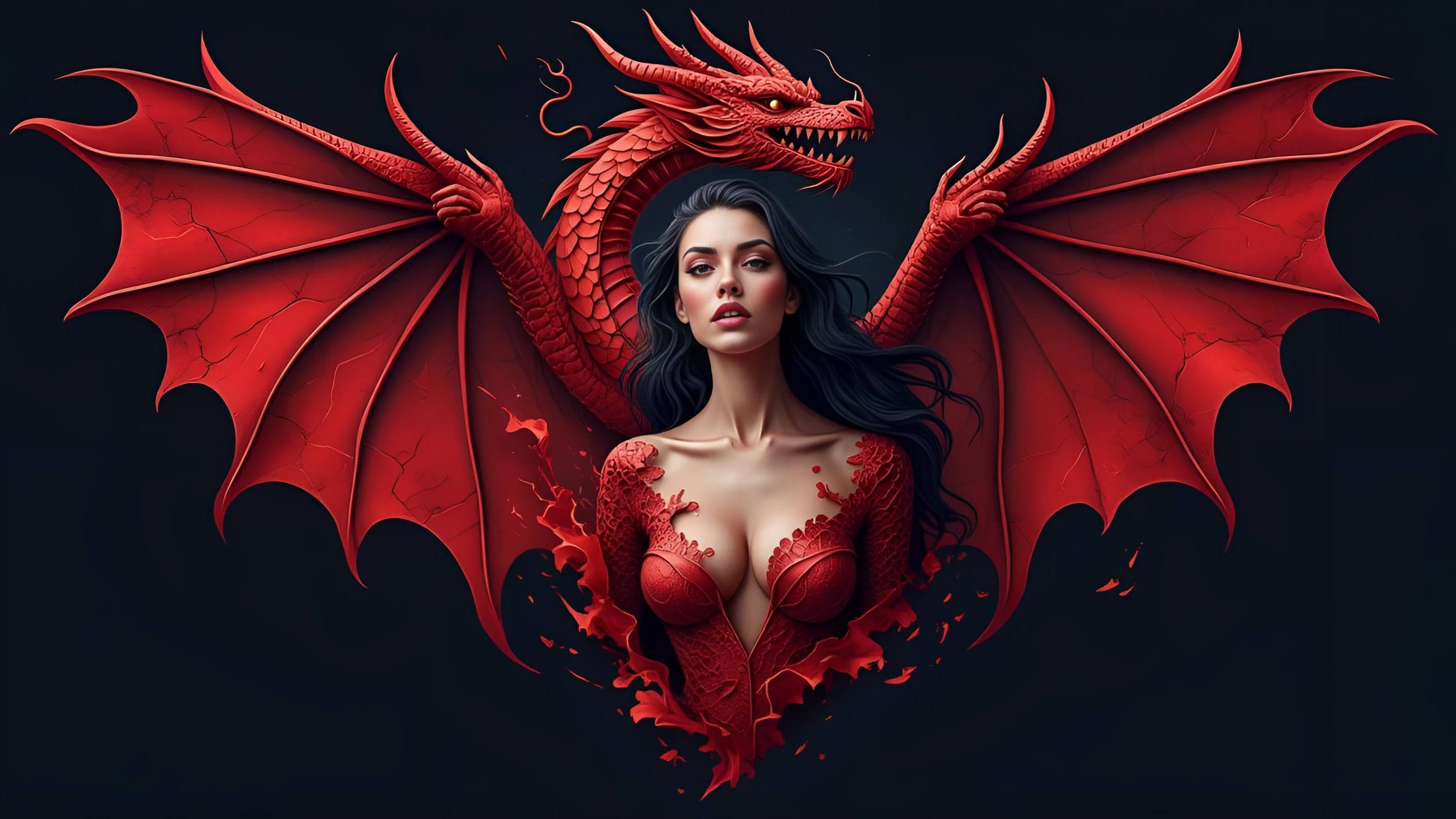 Девушка дракон смотреть онлайн