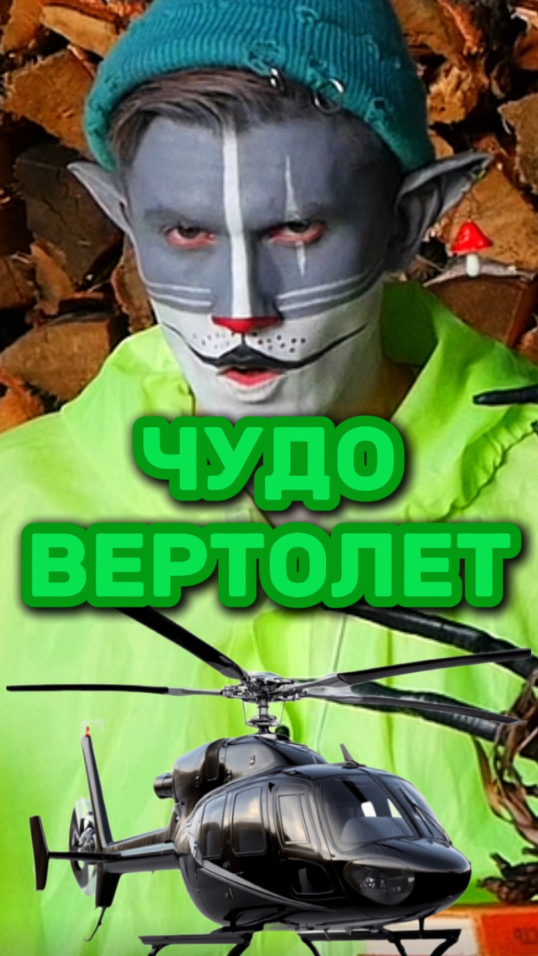 Кот Учёный и Вертолет 🚁 смотреть онлайн