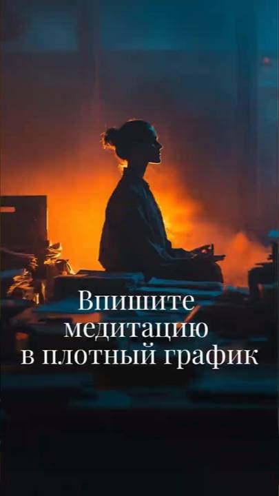 Как найти время для медитации? смотреть онлайн