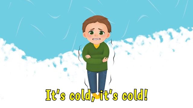 Песенка №8 "Одежда"- Super Minds Starter (2nd ed) Unit 8 - It's cold, what can I do? Put on clothes. смотреть онлайн