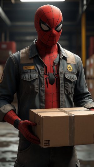 Мстители подрабатывают на складе🔥