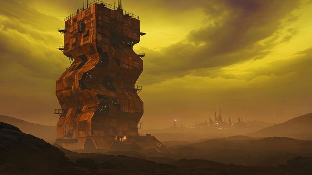 ORVATH ｜ Dark Dystopian Ambient ｜ Alien World Soundscape ｜ Dystopian Ambience, Background