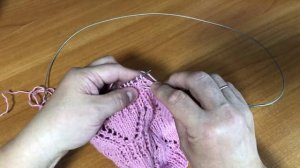 Узор спицами в ваши копилочки.  Пышный ажурный и рельефный