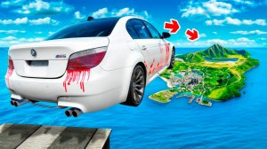 Как далеко чит тачка улетит с огромного трамплина в ГТА 5 моды? Обзор мода в GTA 5