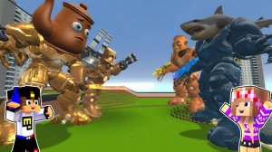 СЛОМАННЫЙ МОД БРЕЙНРОЫ ПРОТИВ МОНСТР ПОЖИРАТЕЛЬ в МАЙНКРАФТ НУБ ПРО ВИДЕО MINECRAFT Евгенбро