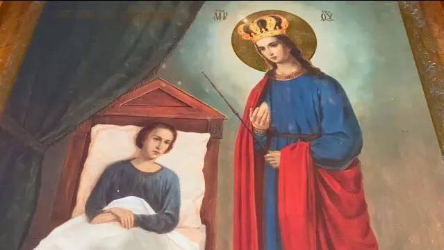 Молитва пред иконой Божьей Матери именуемой "Целительница" смотреть онлайн