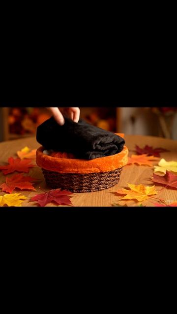 Собираю "Жуткую Корзинку" для кота на Хэллоуин 🎃 | Cat's Spooky Basket #shorts #halloween