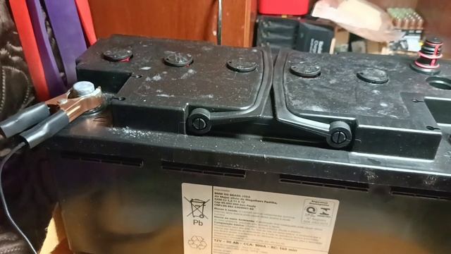 Заряд Поджаренного AGM 90Ah.