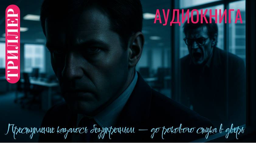 Аудиокнига триллер "Преступление казалось безупречным — до рокового стука в дверь"