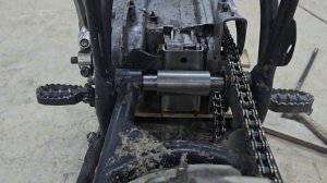 Установка двигателя ИЖ Планета 5 на ИЖ К16!