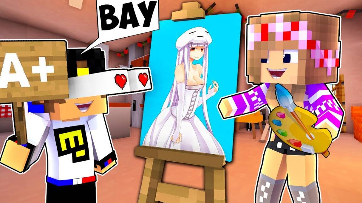 РЕБЕНОК И ДЕВУШКА Как Пройти Майнкрафт, но челлендж 24 часа тик ток ! НУБА И ПРО ВИДЕО MINECRAFT смотреть онлайн