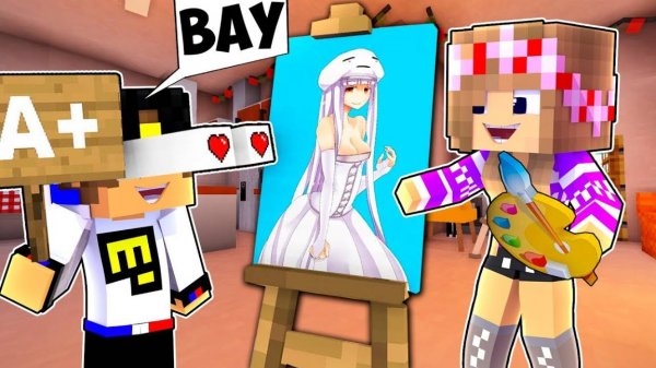 РЕБЕНОК И ДЕВУШКА Как Пройти Майнкрафт, но челлендж  24 часа тик ток ! НУБА И ПРО ВИДЕО MINECRAFT