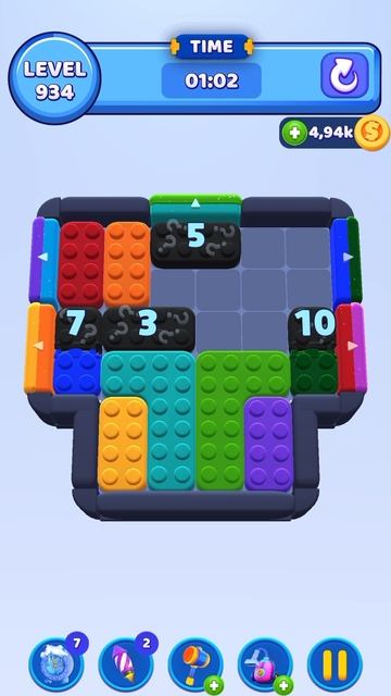 Color Block Jam 934 Уровень смотреть онлайн