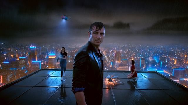 Neon Ascension  Cyberpunk Rooftop Finale  Hailuo AI 02 × Image-to-Video Cinematic смотреть онлайн