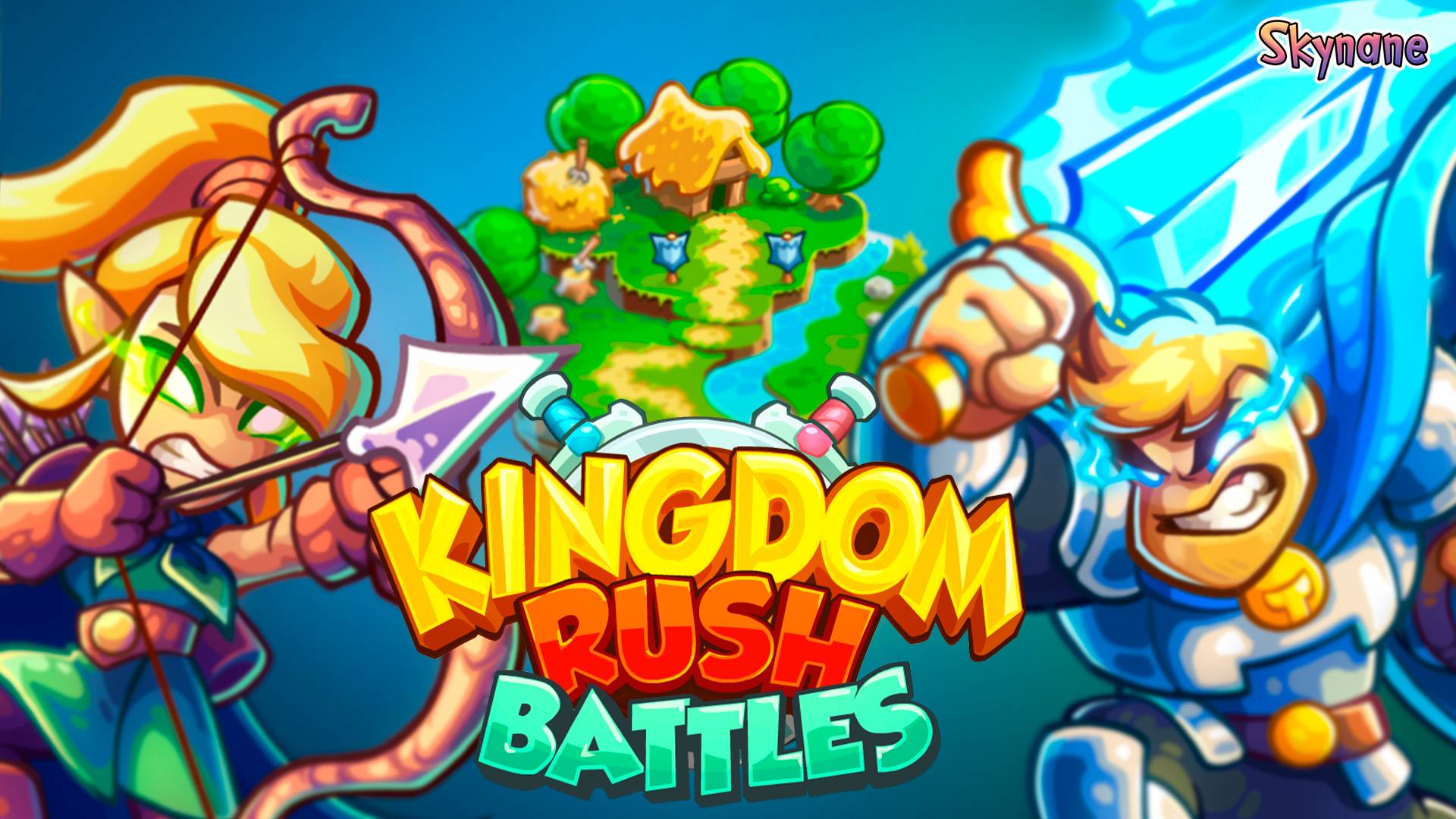 МУЛЬТИПЛЕЕРНЫЙ КИНГДОМ РАШ | Kingdom Rush Battles [1] смотреть онлайн