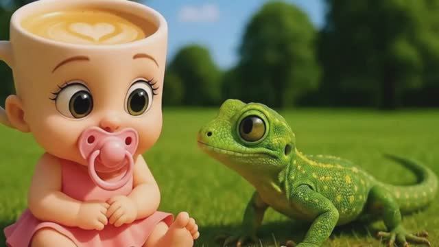 Ящерицы похитили малышку Балерина Капучино! Тралалело Тралала идёт на помощь.