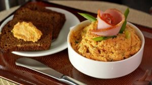 Оригинальная, пикантная, яркая. НАМАЗКА ИЗ ВЕТЧИНЫ С СЫРОМ