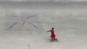 Короткая программа фигуристки Дарьи Садковой на турнире памяти Н. Панина-Коломенкина