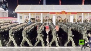 وحدة كورية شمالية شاركت في تحرير مقاطعة كورسك تظهر في العرض العسكري في بيونغ يانغ