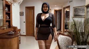 Natural Older Women Over - Exclusive Arabic Dresses for Royal Women -Designer