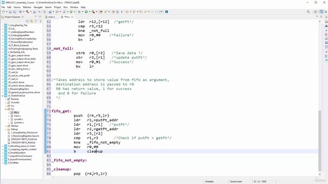 Section 14- Working with Data Structures, Lecture 104- Programming - Implementing the FIO Get Funct смотреть онлайн