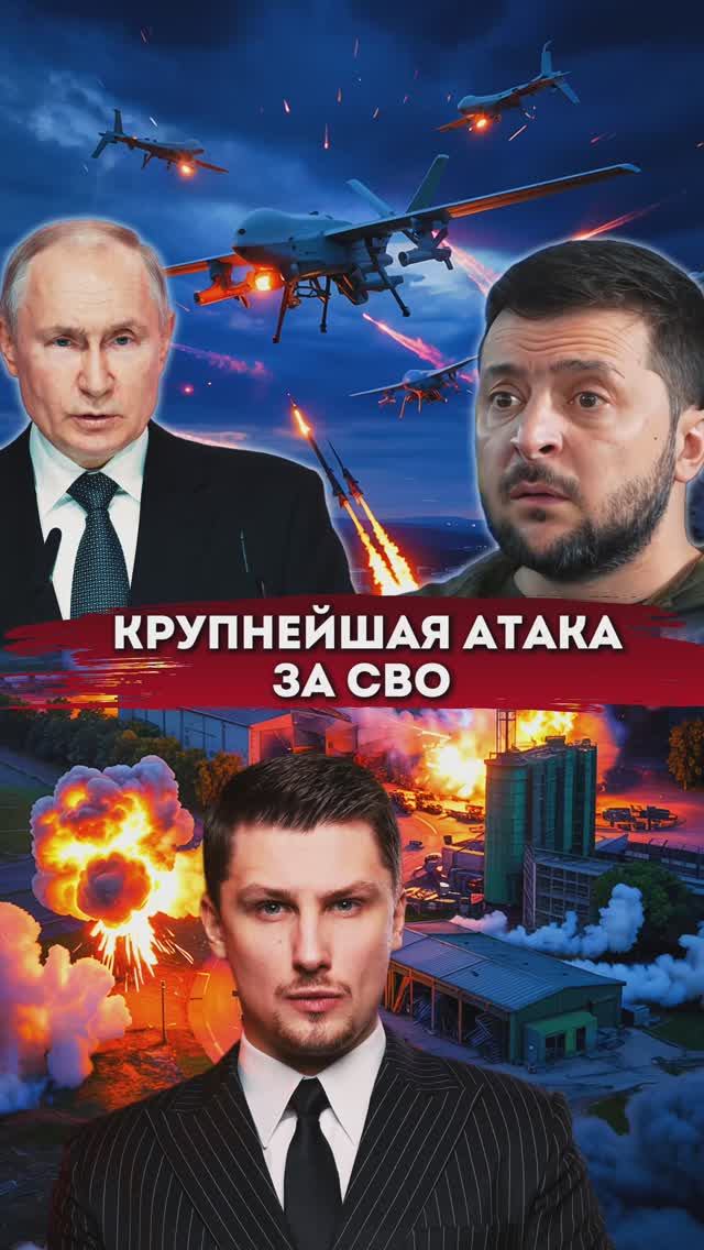 Самая массовая атака за всё СВО. Россия - Украина смотреть онлайн