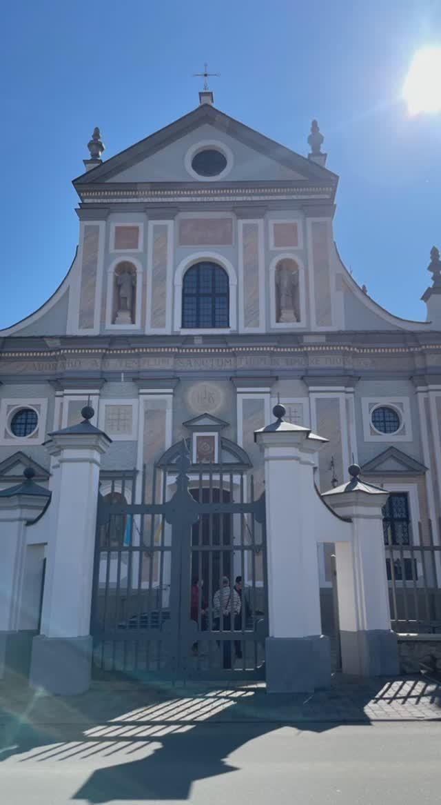 Белоруссия. Фарный Костел в Несвиже (Костел тела Господня).