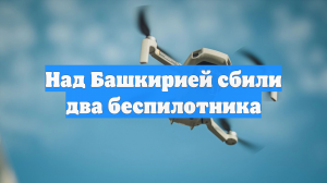 Над Башкирией сбили два беспилотника