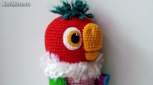 Амигуруми: схема Попугай Кеша | Игрушки вязаные крючком