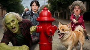 УЭНЗДЕЙ АДДАМС и её РУЧНОЙ ЗОМБИ!