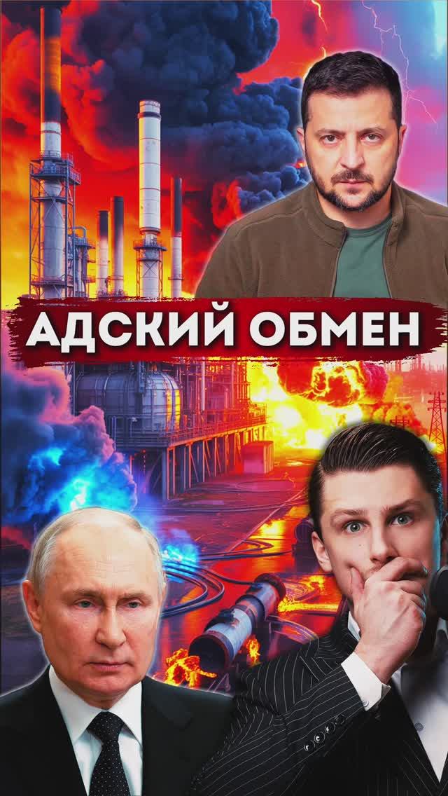 Обмен прилётами Россия - Украина. Энергетика смотреть онлайн